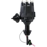 XPRO Chrysler Ready to Run Distributor, Black Anodised Body with Black Cap
