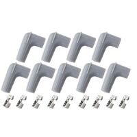 Xpro Silicone 90 Spark Plug Boots & 90 Terminals