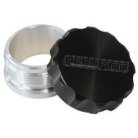 2" Billet Aluminium Weld-On Filler with Black Cap