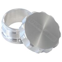 2" Billet Aluminium Weld-On Filler with Silver Cap