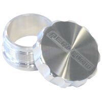 2-1/2" Billet Aluminium Weld-On Filler with Raw Cap