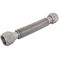 12AN Flexible Turbo Drain Hose, 200mm Long