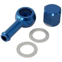 90 Fuel Pump Banjo Kit - Blue