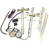 Electric Power Window Kit with Switches & Wiring