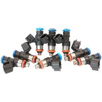 Aeroflow 1250cc EV14 Short USCAR Fuel Injector, Set of 8