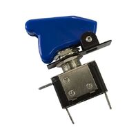 Blue Covered LED Rocket / Missile Switch
