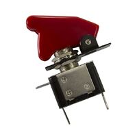 Red Covered LED Rocket / Missile Switch