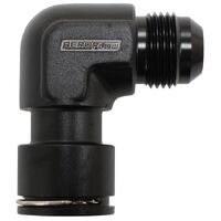 90 to -10AN Clip-on Female Water Fitting