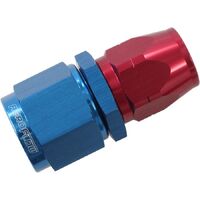 550 Series Cutter Style One Piece Straight Stepped Hose End -8AN to -6 Hose