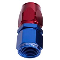500 / 550 Series Cutter Style One Piece Full Flow Swivel Straight Hose End -6AN