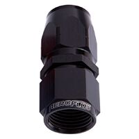 500 / 550 Series Cutter Style One Piece Full Flow Swivel Straight Hose End -20AN