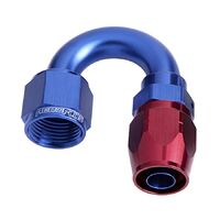 500 Series Cutter Swivel 180 Hose End -6AN
