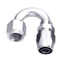 500 Series Cutter Swivel 180 Hose End -6AN