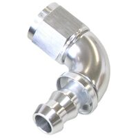 510 Series Full Flow Tight Radius Push Lock 90 Hose End -4AN