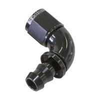 510 Series Full Flow Tight Radius Push Lock 90 Hose End -12AN