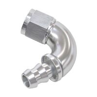 510 Series Full Flow Tight Radius Push Lock 120 Hose End -6AN