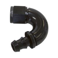 510 Series Full Flow Tight Radius Push Lock 150 Hose End -8AN