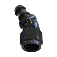 510 Series Full Flow Tight Radius Push Lock 30 Hose End -6AN