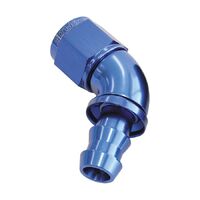 510 Series Full Flow Tight Radius Push Lock 60 Hose End -6AN