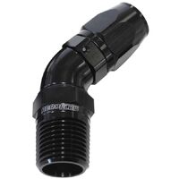 45 Male NPT Full Flow Swivel Hose End 3/4" to -12AN