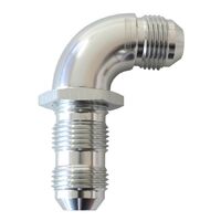 90 Full Flow AN Bulkhead -10AN