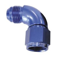 90 Full Flow Female/Male Flare Swivel -12AN