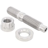 M8 x 1.25mm Titanium Stud, Nut and Washer Kit