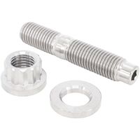 M10 x 1.25mm Titanium Stud, Nut and Washer Kit