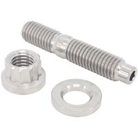 M10 x 1.50mm Titanium Stud, Nut and Washer Kit