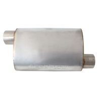 5500 Series Stainless Steel 2-1/2" Offset/Offset Muffler