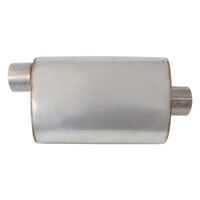 5500 Series Stainless Steel 2-1/2" Offset/Center Muffler