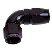 550 Series Cutter One-Piece Full Flow Swivel 90 Hose End -4AN