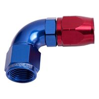 550 Series Cutter One-Piece Full Flow Swivel 90 Hose End -6AN