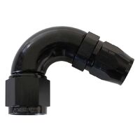 550 Series Cutter Style One Piece Swivel 120 Stepped Hose End -6AN to -8 Hose