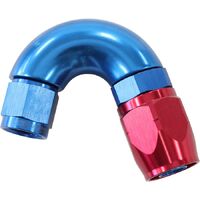 550 Series Cutter Style One Piece Swivel 150 Stepped Hose End -6AN to -8 Hose