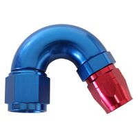 550 Series Cutter Style One Piece Swivel 150 Stepped Hose End -10AN to -8 Hose