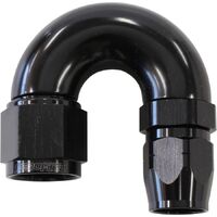 550 Series Cutter Style One Piece Swivel 180 Stepped Hose End -8AN to -6 Hose