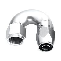 550 Series Cutter One-Piece Full Flow Swivel 180 Hose End -6AN