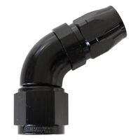 550 Series Cutter Style One Piece Swivel 60 Stepped Hose End -10AN to -8 Hose