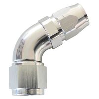 550 Series Cutter Style One Piece Swivel 60 Stepped Hose End -10AN to -8 Hose
