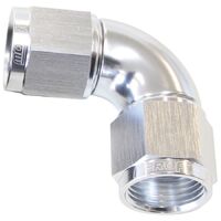 90 Full Flow Female Coupler -6AN