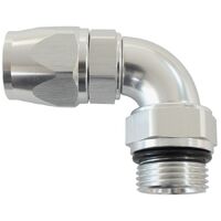 90 ORB Male Swivel PTFE (Teflon) Hose End 