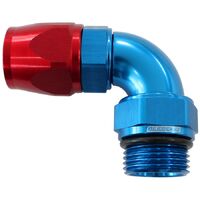 90 ORB Male Swivel PTFE (Teflon) Hose End 