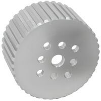 Gilmer Drive Water Pump Pulley - Silver Finish
