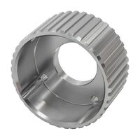 Gilmer Drive Crankshaft Pulley - Silver Finish