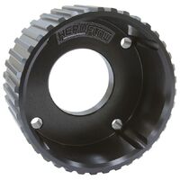 Gilmer Drive Crankshaft Pulley - Black Finish