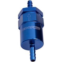 30 Micron Billet Fuel Filter 5/16" Barb