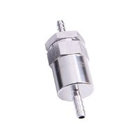 30 Micron Billet Fuel Filter 3/8" Barb