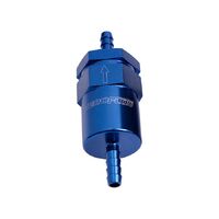 30 Micron Billet Fuel Filter 1/2" Barb