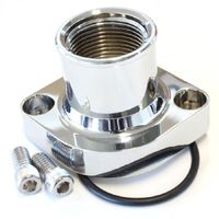 Billet Thermostat Housing - Chrome